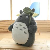 70cm Grande Folha De Lótus Totoro Brinquedo De Pelúcia Boneca Animal De Pelúcia Para Crianças Sofá