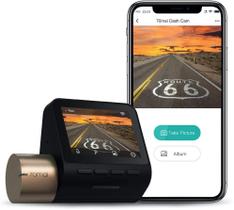70mai Dash Cam Lite, Smart Car Camera 1080p, WiFi Dash Camera for Cars Sony IMX307, 2 LCD Screen, Parking Monitor, G-Sensor, Super Night Vision, Loop Recording, iOS/Android Mobile App WiFi (2021)