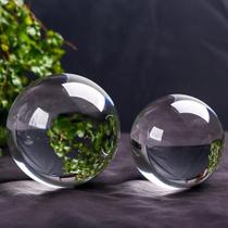70mm 80mm 100mm K9 Cristal Feng Shui Bola De Vidro Transparente Esfera Mágica Para Fotografia