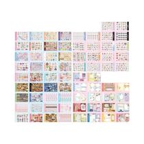 72 Peças De Adesivos De Filme Cortado Para Criar Bom Humor, DIY, Scrapbook, Capa De Telefone, 72 Peças De Adesivos De Filme Cortado Para Criar Bom Humor, DIY, Scrapbook, Capa De Telefone,