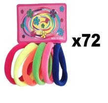 72 unidades Elástico De Cabelo Xuxinha Rabicó Colorido Neon 72 unidades Elástico De Cabelo Xuxinha Rabicó Colorido Neon