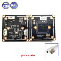720P 1.0MP CCTV AHD Placa De Módulo De Câmera Coaxial Analógica BNC 12V Vigilância De Detecção