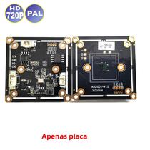 720P 1.0MP CCTV AHD Placa De Módulo De Câmera Coaxial Analógica BNC 12V Vigilância De Detecção