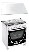 732x468 Tampa De Vidro Superior Compativel C/ Fogão Dako Diplomata Grill 5 Bocas