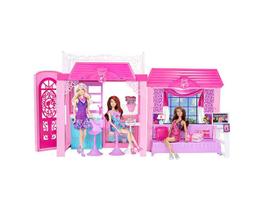 7469-6 BARBIE REAL-CASA FERIAS COM BONECA Barbie - MATTEL