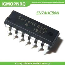 74HC86N SN74HC86 DIP-14 Portas Lógicas 10pcs QUAD 2-INPUT EXCLUSIVE-OR GATE Circuitos Integrados