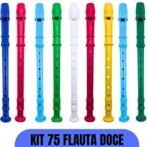 75 Flauta Doce Infantil Prenda Lembrancinha Festa Criança Brinquedo Aniversário Atacado