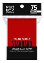 75 Sleeve Shield Red Standard Pack Red Box Pokemon Card