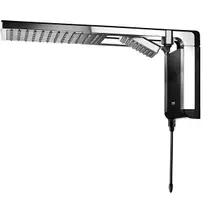 7510104-Chuveiro Acqua Duo BK/CR 220/7800 (preto/cromado)