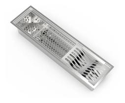 77 Cm Lindo Escorredor Embutido De Inox Escovado Mais Barato 77 Cm Lindo Escorredor Embutido De Inox Escovado Mais Barato