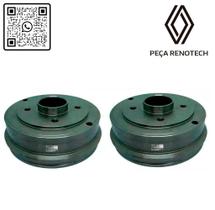 7700419824 - KIT COM 2 TAMBORES DE FREIO TRASEIRO (180mm) - R19 RN/TWINGO/CLIO I/LOGAN/SANDERO