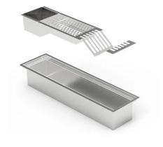 77,5 Cm Canal Escorredor De Louças Embutido De Inox Custo Top 77,5 Cm Canal Escorredor De Louças Embutido De Inox Custo Top