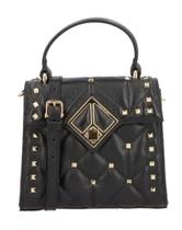 77771099-1 bolsa luiza barcelos preta matelassê com spikes