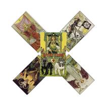 78 Deck English Tarot Rider Oracle Cards Divinação Edição Jogo De Tabuleiro