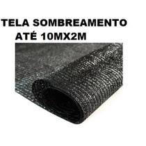 7MX2M Tela Sombreamento 50% - Sombrite -Para Hortas, Hortaliças, Plantas, Flores, Vento, Sol, G