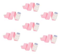 7un Garrotes C/ Trava Procedimentos Enfermagem Coleta Sangue Rosa-claro 7un Garrotes C/ Trava Procedimentos Enfermagem Coleta Sangue Rosa-claro
