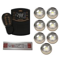 7x led 10w tholz + fonte 120w + smartpool