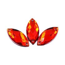 7x15mm 100 Peças JUNAO AB Strass De Acrílico Com Base Plana Para Costura E Artesanato