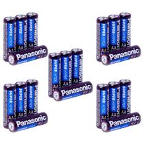 8, 12, ou 20 Pilhas AA ou AAA Comum ou Palito Panasonic Packs com 4 Unds Pequena Panasonic Monte o seu kit
