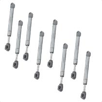 8 Amortecedor Porta Armário Pistão Gás 80N Capacidade 8Kg