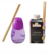 8 Aromatizador Refil Lavanda 280ml + 8 Blister Enfeite 200ml Lavanda Marca Senalândia - Envio Já