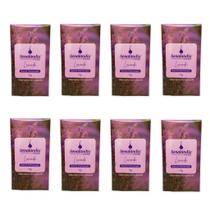 8 Aromatizante Carro de Lavanda Cheirinho Automotivo para Console Porta Luvas Perfumado - Envio Já