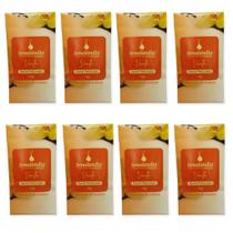 8 Aromatizante Carro de Vanilla Cheirinho Automotivo Console Porta Luvas Perfumado 15g - Envio Já