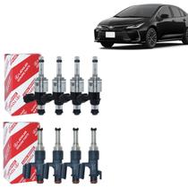 8 bicos injetores alta baixa pressão corolla 2.0 2325024050