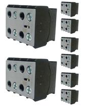 8 Bloco Contato Auxiliar Frontal 2NF BFC025-02 Weg 8 Bloco Contato Auxiliar Frontal 2NF BFC025-02 Weg