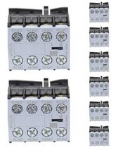 8 Bloco de Contato Auxiliar AZ Para Mini Contator CWCA0 Frontal 4NA BFCA-40 Weg