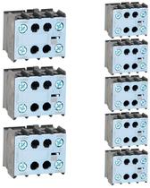 8 Bloco de Contato Auxiliar Frontal 1NA+1NF BFC025-11 Weg 8 Bloco de Contato Auxiliar Frontal 1NA+1NF BFC025-11 Weg