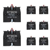 8 Bloco de Contato Auxiliar Steck SLPL41 660V 1NF Frontal 8 Bloco de Contato Auxiliar Steck SLPL41 660V 1NF Frontal