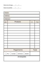 8 Blocos Bloquinhos Talão Pedidos 10x15 ou 15x21 Com 100 Folhas cada Total 800 Folhas