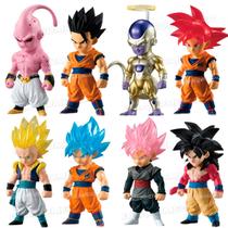 8 Bonecos Dragon Ball Z Goku Vegeta Action Figures Coleção