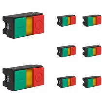 8 Botão Pulsador Duplo Luminoso Steck SLPDL Max Botton 8 Botão Pulsador Duplo Luminoso Steck SLPDL Max Botton