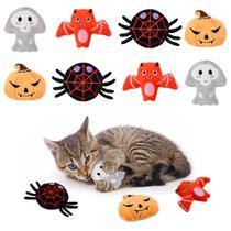 8 Brinquedos de Catnip Vehomy para Gatos - Tema Halloween