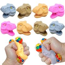 8 Brinquedos Squish Tiranossauro Rex Apertar Lembrança Festa