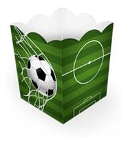 8 Cachepot De Papel Para Festa Doce Decoração Tema Futebol