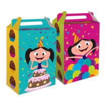 8 Caixa Lembrancinha Surpresa Decoração Show Da Luna Festa