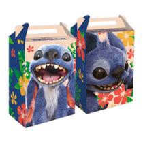 8 Caixa Lembrancinha Surpresa Decoração Stitch O Filme Festa