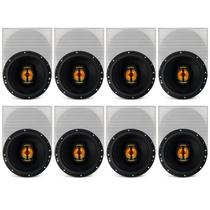 8 Caixas De Som Ambiente Embutir Leson Jb6 Flex 110w 4 Ohms