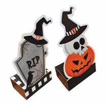 8 Caixas para Bis Lembrancinha Doce Festa - Halloween