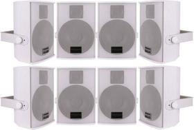 8 Caixas Som Ambiente Ll Audio D602 640wrms 6 Pol Top