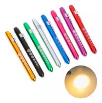 8 Caneta Lanterna Clínica Médica Pilhas Inclusas Luz Amarela 8 Caneta Lanterna Clínica Médica Pilhas Inclusas Luz Amarela