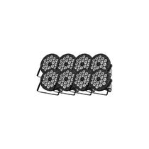 8 Canhao Refletor Par 18 Leds Rgbw 12w Quadriled Dmx 4in1