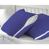 8 Capas Protetoras de Travesseiro Malha Gel (Helanca) Fronha 50cm x 70cm com Zíper