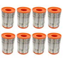 8 Carretel Estanho P/ Solda Fluxo Ra 0,5mm 250g Cobix