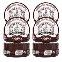 8 Cera Pomada Club Barba Efeito Mate 150g - Biotchelly