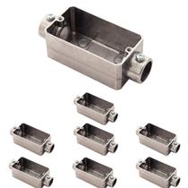 8 Condulete Medida 1 C Alumínio S/rosca S/placa Sieg