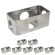 8 Condulete Múltiplo Modelo X Medida 1 1/2 em Alumínio Sieg 8 Condulete Múltiplo Modelo X Medida 1 1/2 em Alumínio Sieg